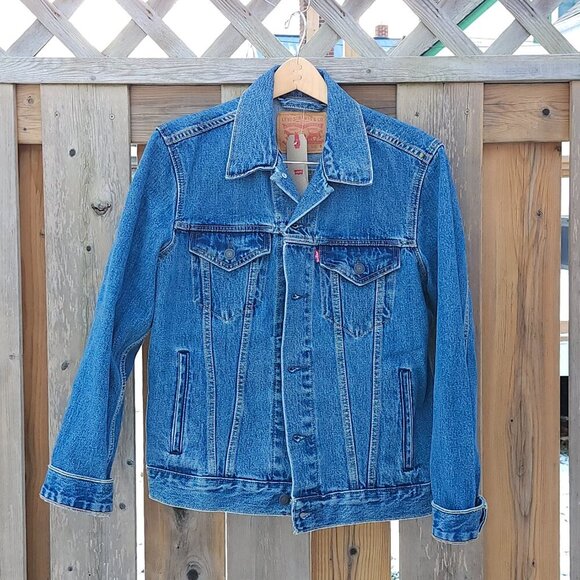 Levi's Miller High Life Retro Denim Jacket Size Small HTF BNWT BACK PATCH - Picture 3 of 9